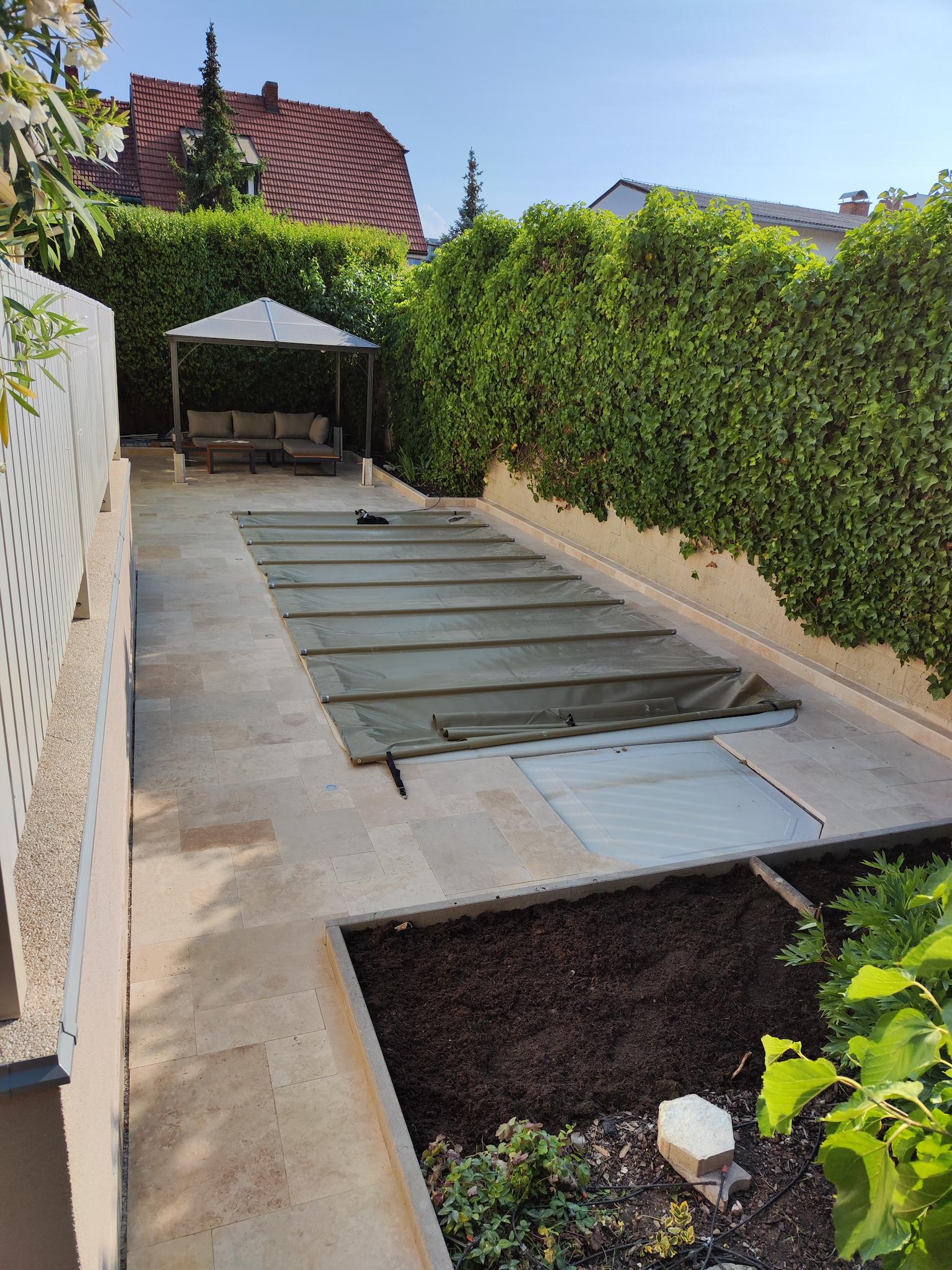 Fertiggstellte Aussenanlage